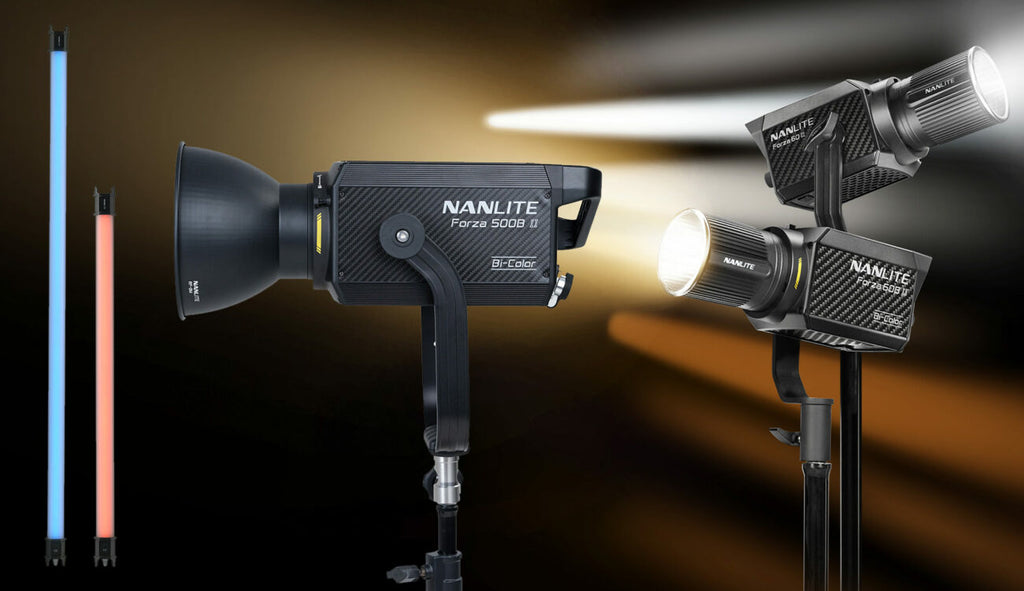 LED-Leuchten der Serien NANLITE Forza II und PavoTube II auf dem Markt
