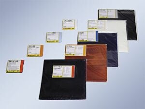 Dedolight Gel filter set, full blue (fits Classic Series barn door DBD8 or barn doors (with clips) in the same size or smaller). Gel size 19 x 22 cm