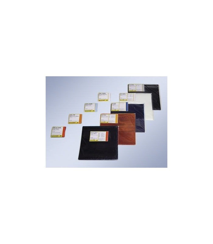 Dedolight Gel filter set, mixed diffusion (fits Classic Series barn door DBD8 or barn doors (with clips) in the same size or smaller). Gel size 19 x 22 cm