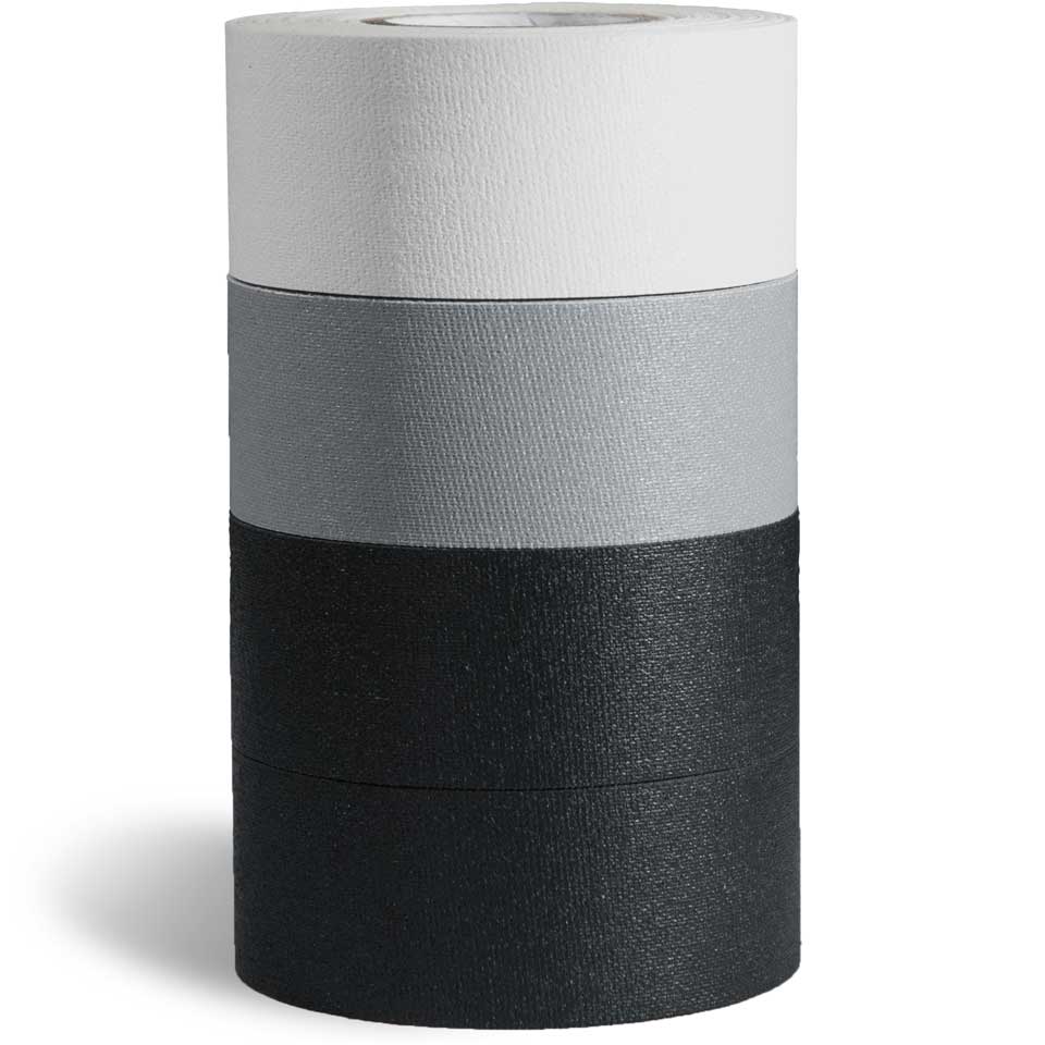 Micro Gaffer Tape Schwarz bis Weiss