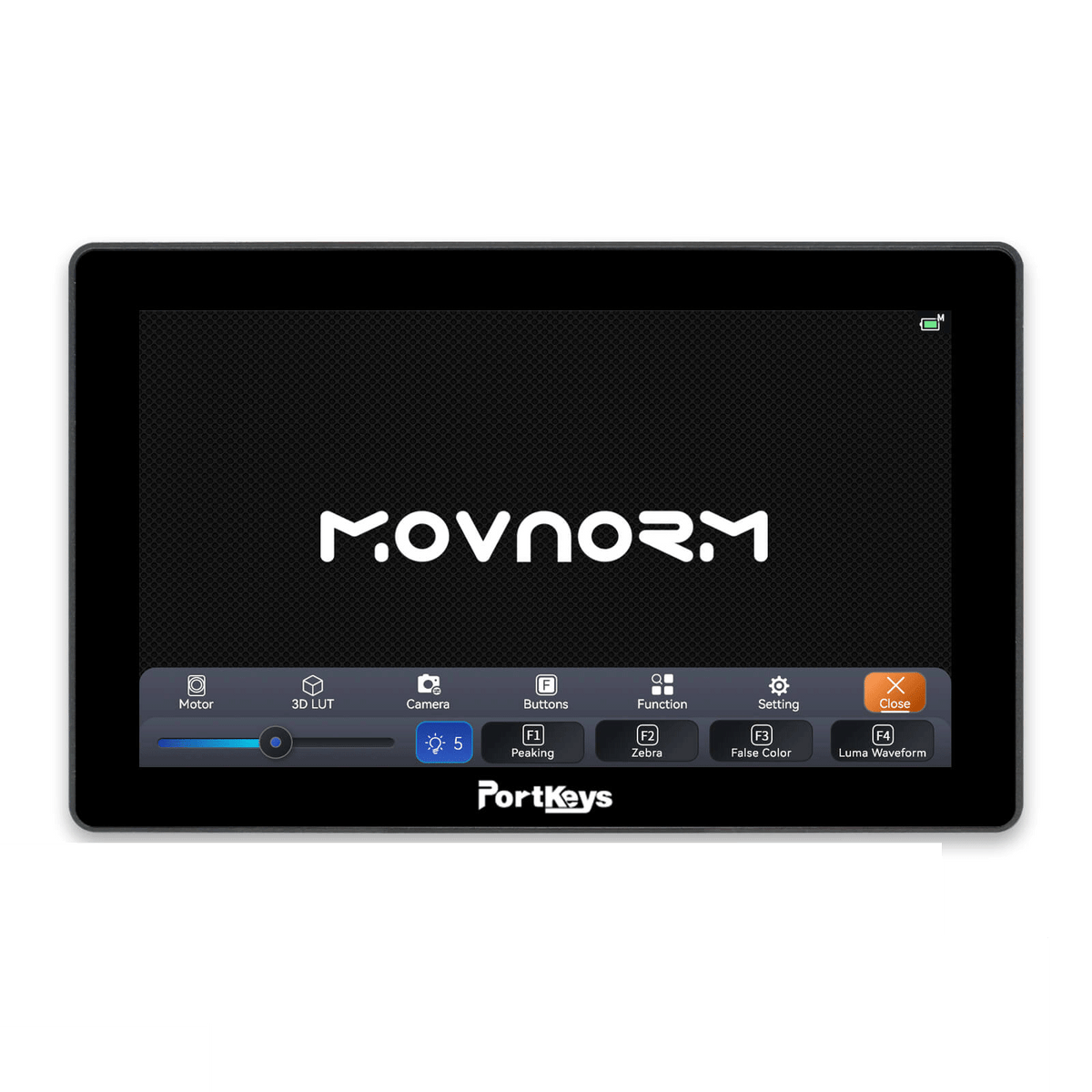 PortKeys LH5P II カメラ用モニター 別売Dtap電源ケーブル付 Portkeys