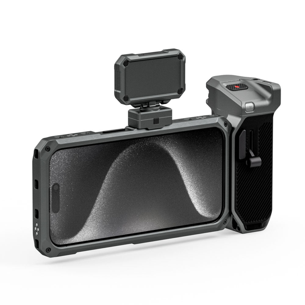 Tilta Khronos iPhone 15 Pro Max Basic Kit - Space Gray with Tilta Khronos iPhone 15 Pro Max Basic Kit - Space Gray with
