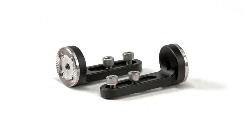 Tilta 1/4”-20 Screw Mounting Slot to Arri Standard Rosette Adapters (pair)