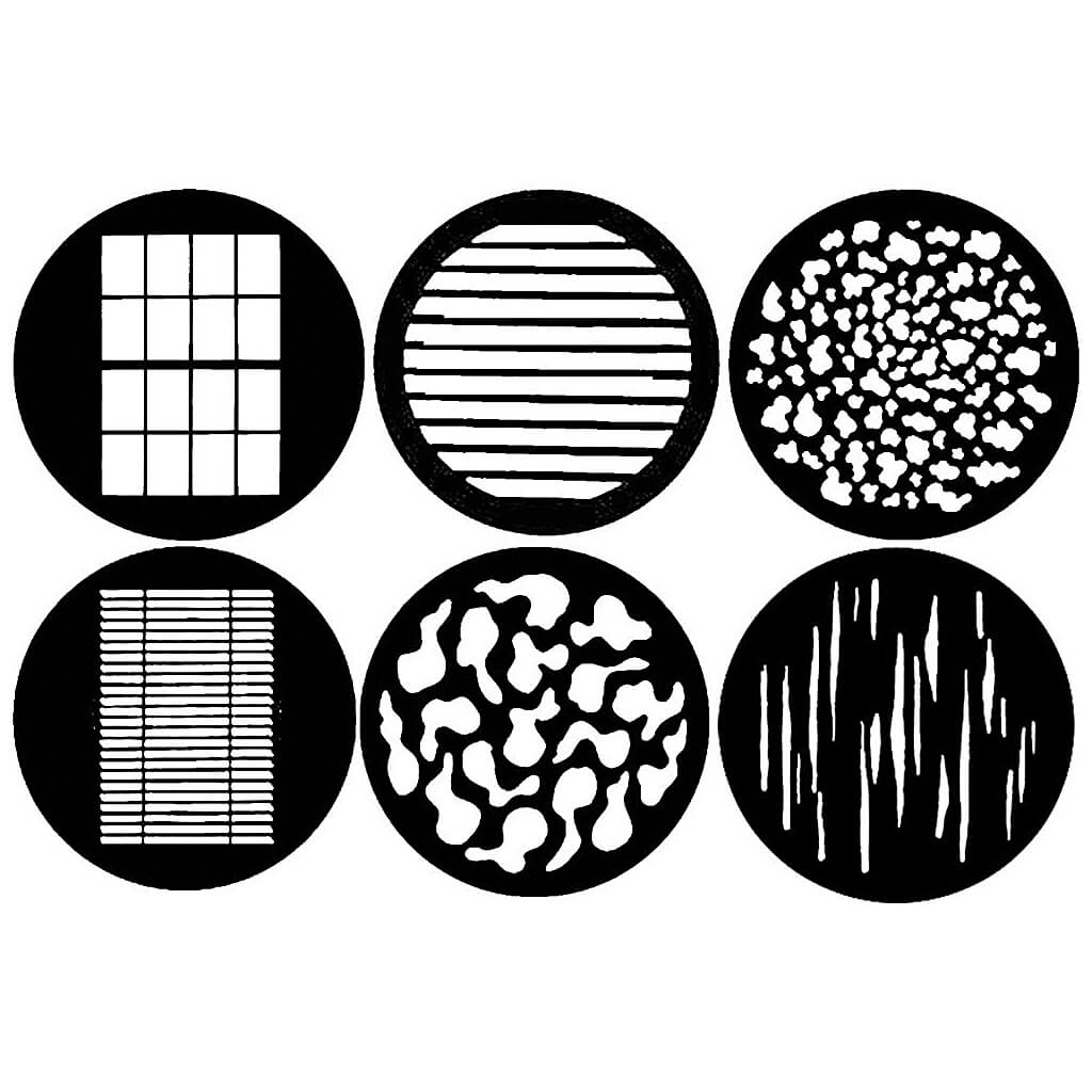 Dedolight Gobo set for DP1S imagers