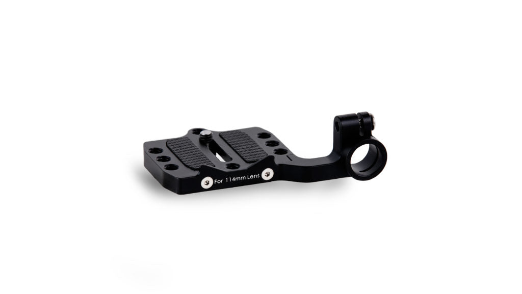 Tilta 15 mm Single Rod Mounting Baseplate for 114 mm Lens