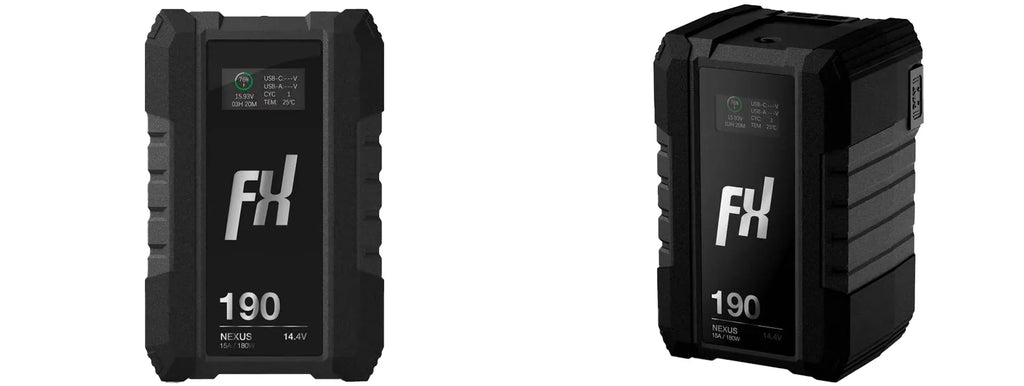 FXLion Nexus Smart V-Mount Akku: Moderne Power für Filmsets