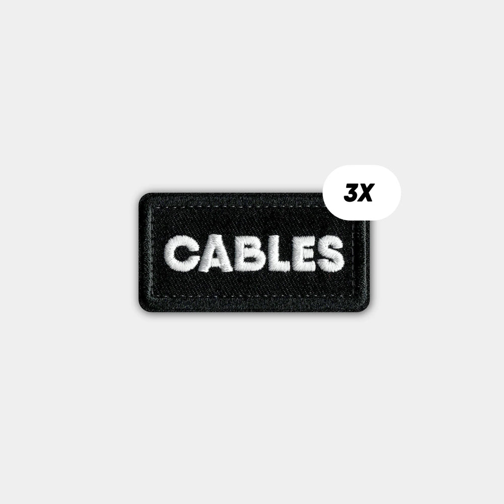 CRDBAG Cables Single Patches 3pcs