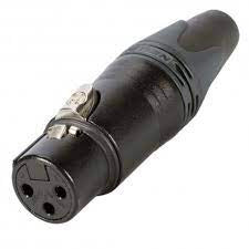 Contrik CABLE CON. FEMALE 3POLE B