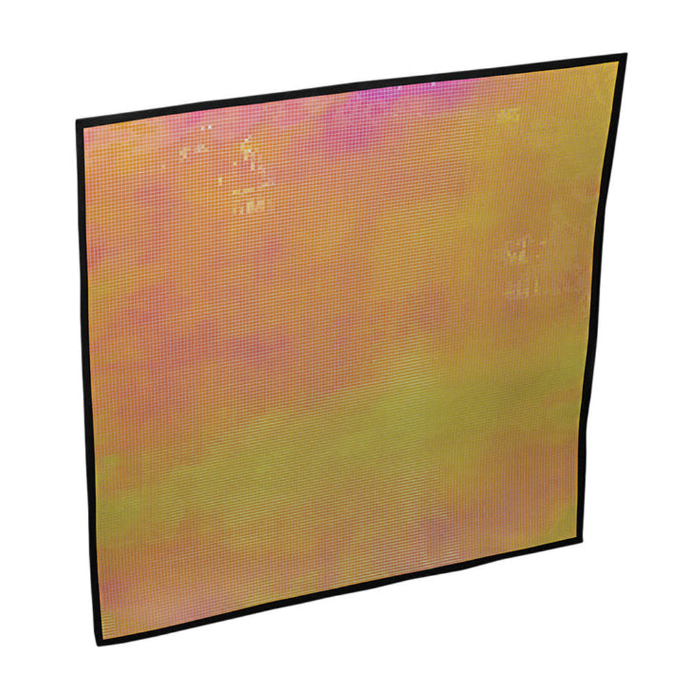 Dedolight EFLECT extra large reflector multi-mirror, tropical orange, small grid. Dovetail rail (for DLR-LOCK-M) on the back. Size 80 x 80 cm (31.5 x 31.5")