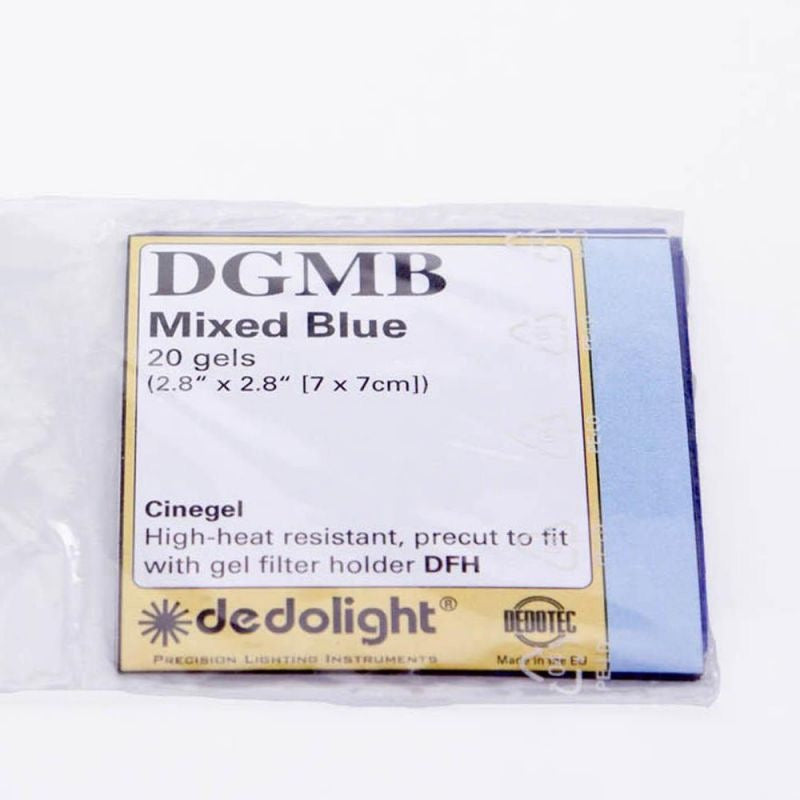 Dedolight Gel filter set, mixed blue (fits Classic Series filter holder) (100 W max.)