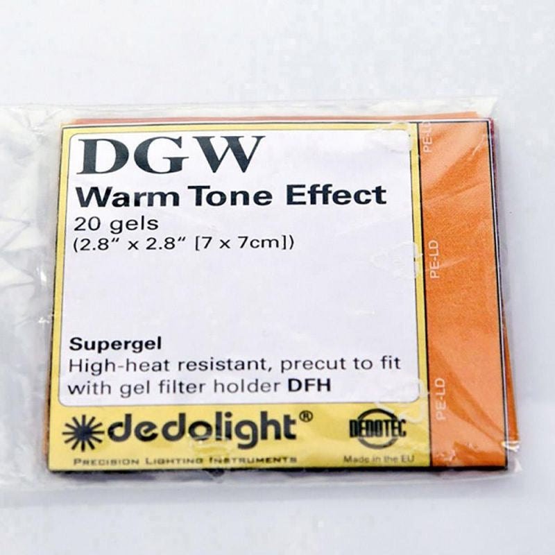 Dedolight Gel filter set, warm tone (fits Classic Series filter holder)