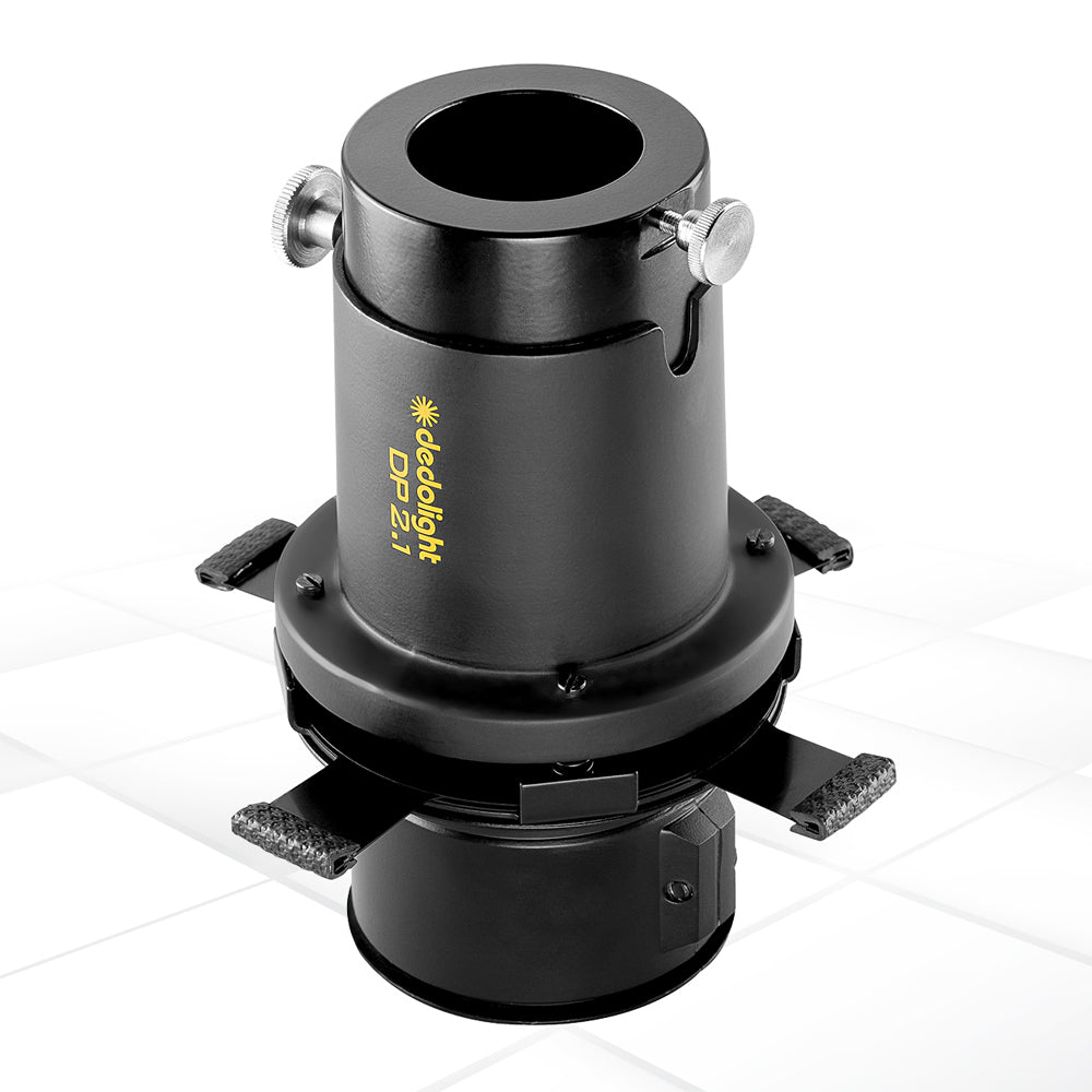 Dedolight white projection attachment with framing shutter (no lens)