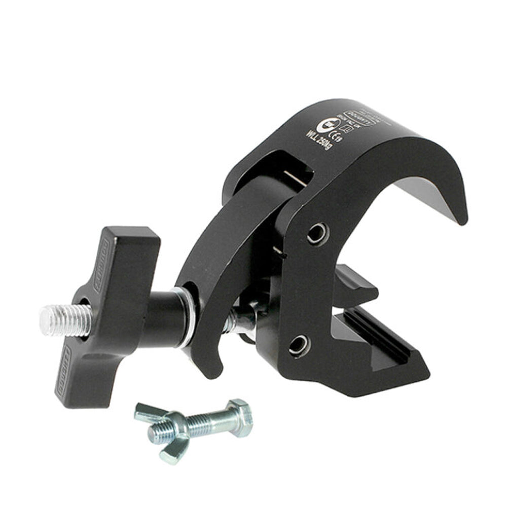 Doughty QUICK TRIGGER CLAMP HOOK CLAMP (M10 x 35 bolt & wingnut) (Black)