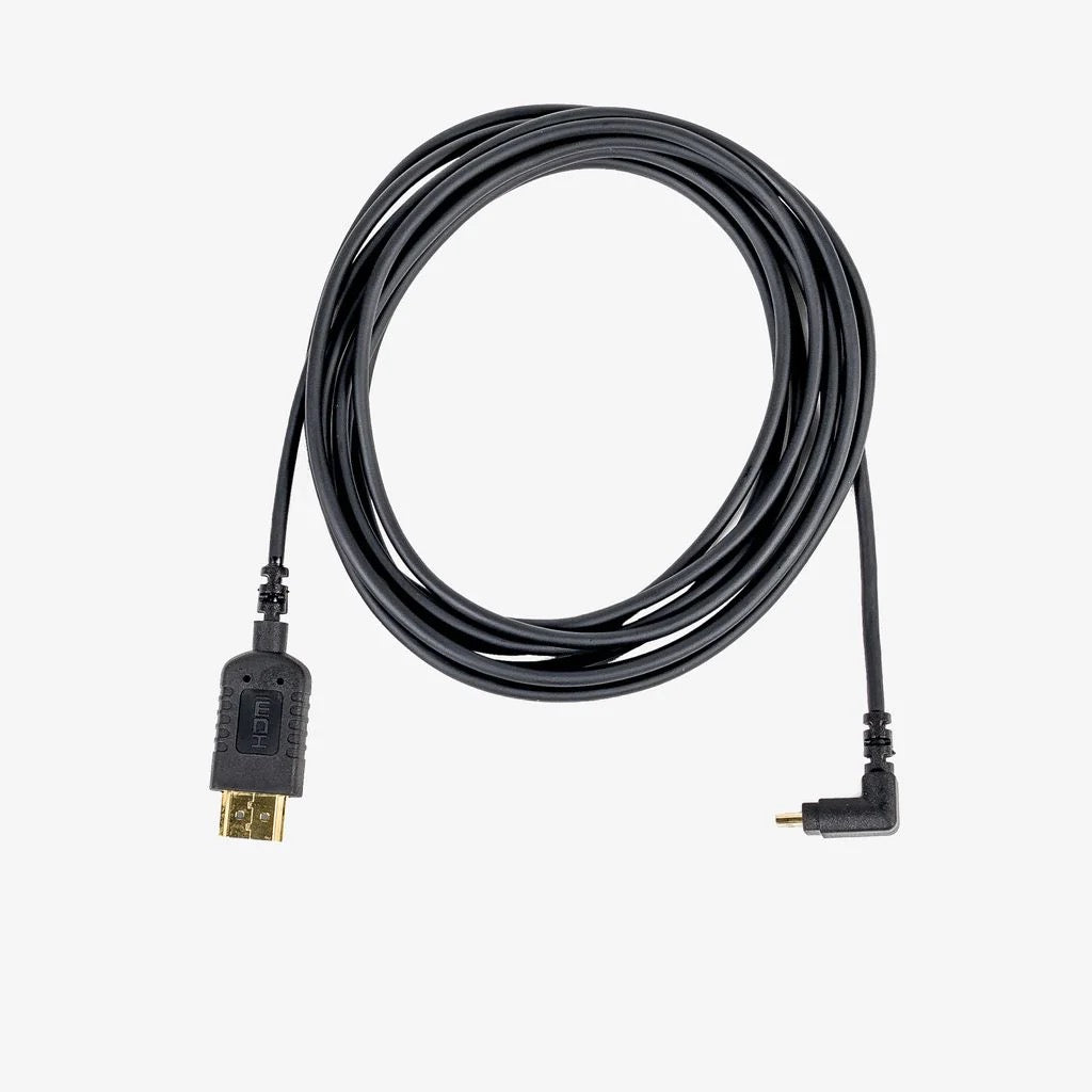 Freefly Systems Lightweight Right Angle Micro to Standard Video Cable (3m)