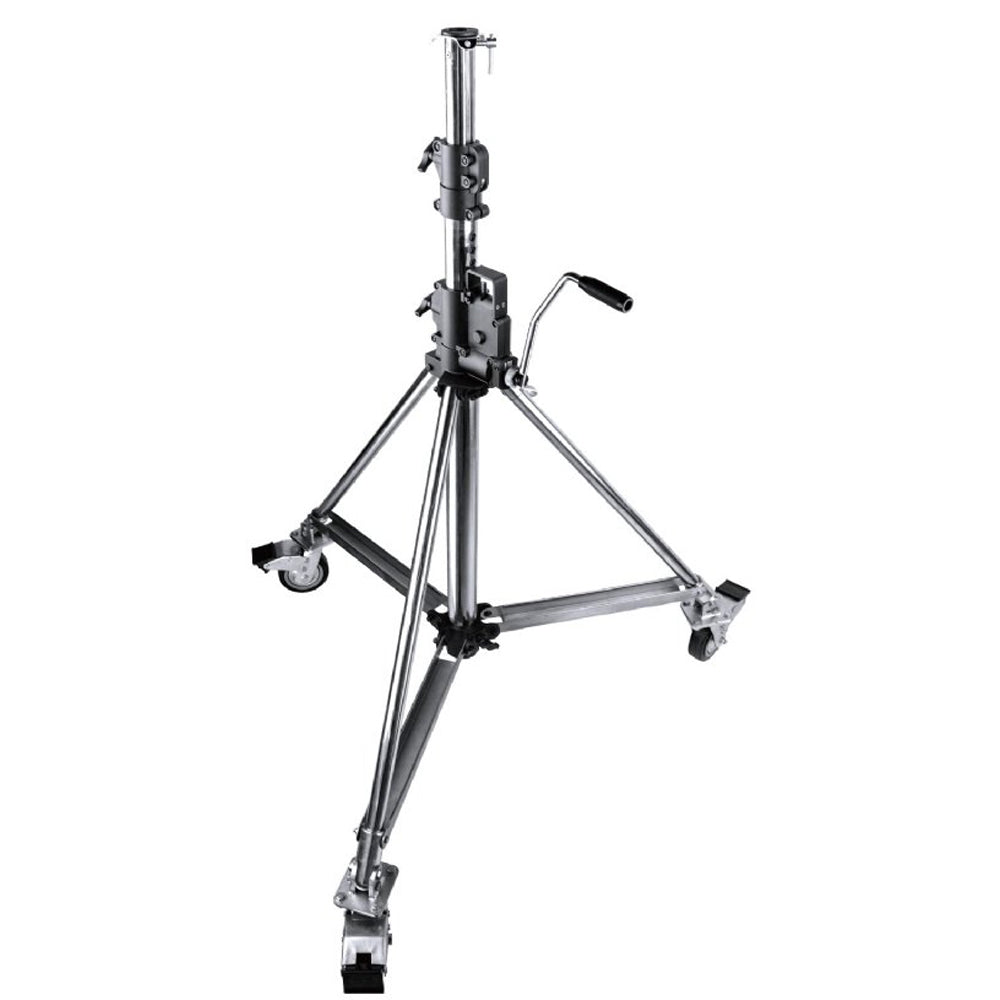 KUPO Heavy Duty Wind Up Low Base Stand W/ Braked Caster