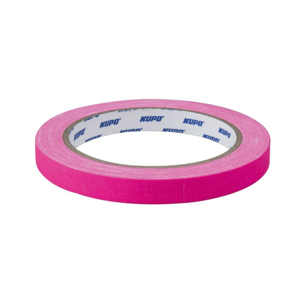 KUPO CLOTH SPIKE TAPE 12.55 YARD(L) X 12MM( W) PINK