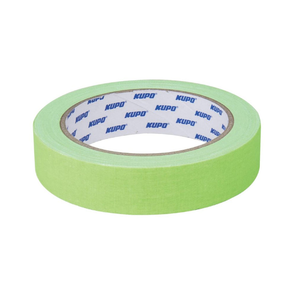 KUPO CLOTH SPIKE TAPE 12.5 YARD(L)X 24MM(W) GREEN
