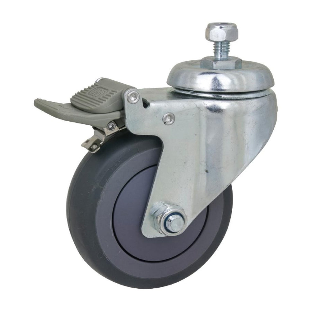 KUPO DIA. 100MM CASTER W/BRAKE, SET OF 3