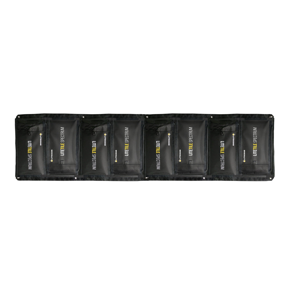 Litegear LiteTile 8 Spectrum Kit, SchukoIncludes:1x LiteTile 8 Spectrum Head1x LiteDimmer Spectrum AD/DC 400 1x Cable Power1x Spectrum Cable