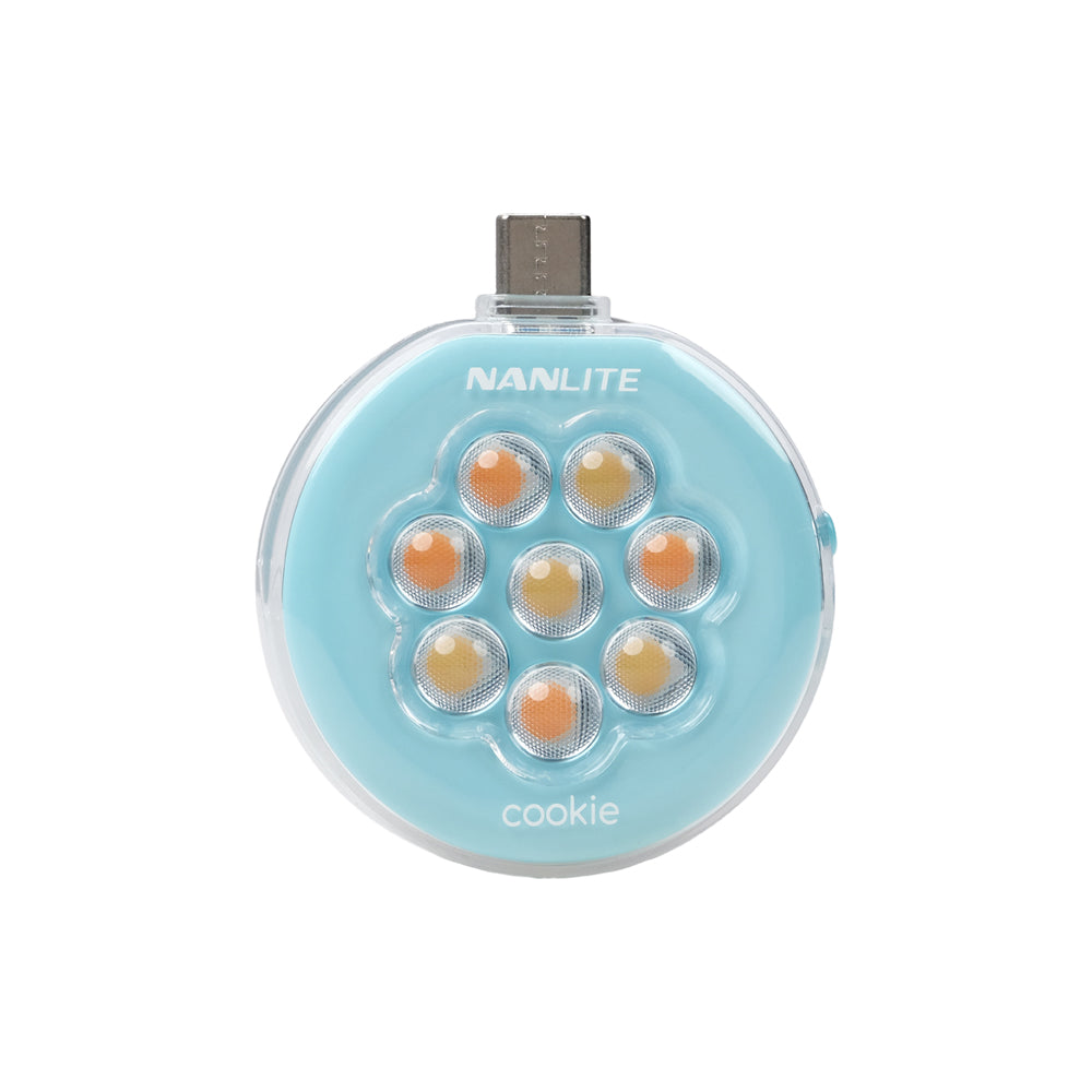 Nanlite Cookie Light Cyan Blue