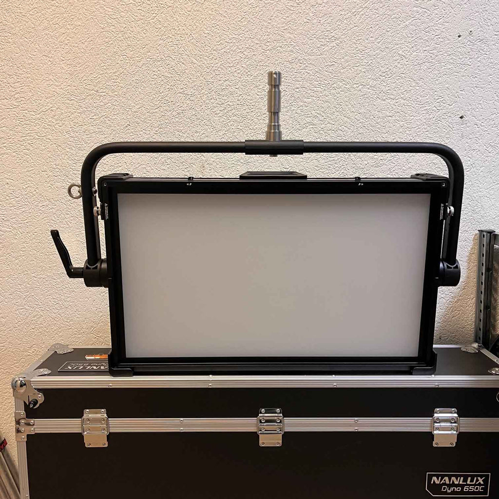 Nanlux Occasion DYNO 650C RGBWW Soft Panel Light with Flight case