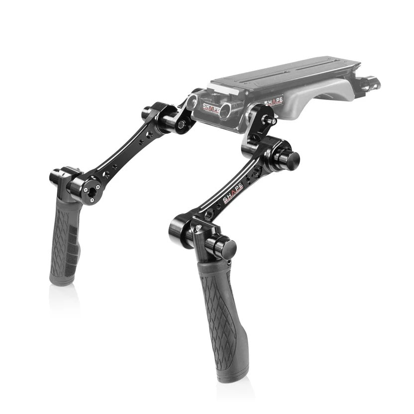 Shape Double Quick Handles ARRI Rosette Black
