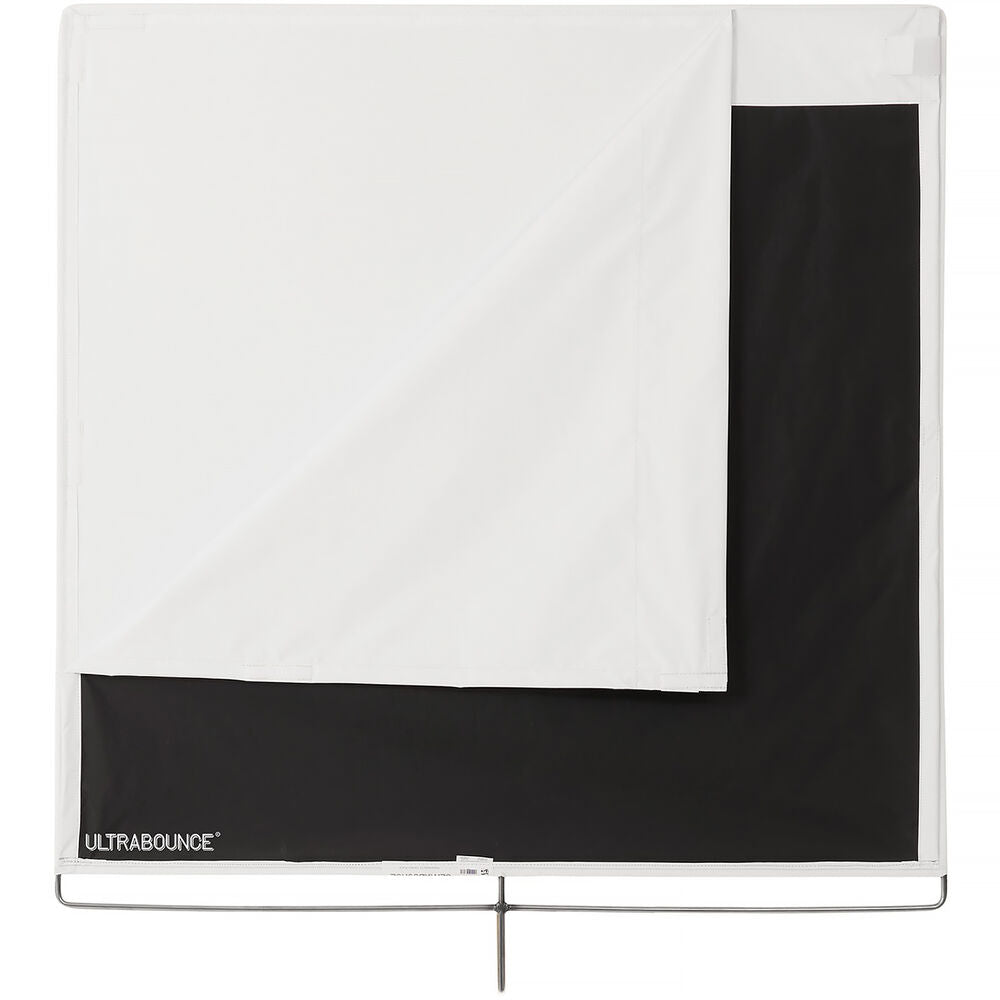 The Rag Place 40" X 40" Black/White ULTRABOUNCE® Floppy, 4-Sided w/ Pockets
