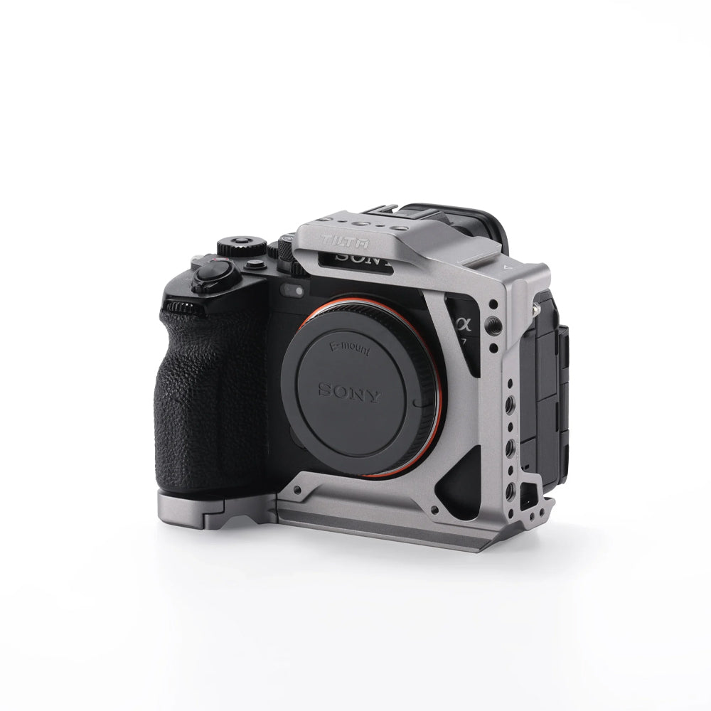 Tilta Half Camera Cage for Sony Alpha 7 V - Titanium Gray