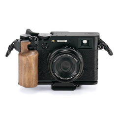 Tilta Cage Für Fujifilm X100VI - Vintage Kit Mit Holzgriff & ARCA Adapter