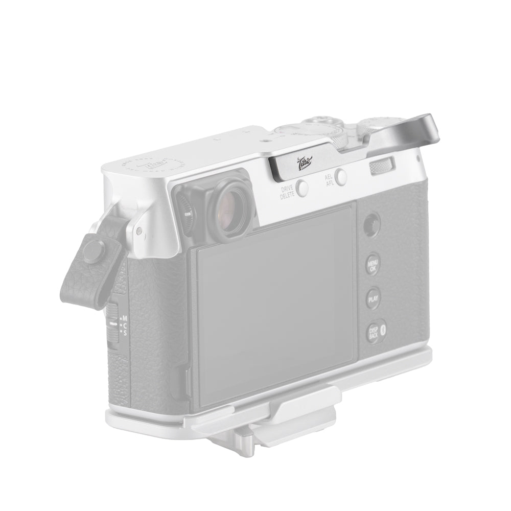 Tilta Hot Shoe Thumb Bracket for Fujifilm X100VI - Silver