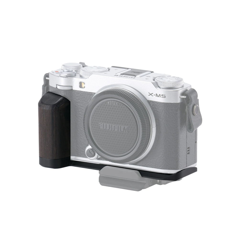 Tilta Mounting Baseplate with Wooden Grip for Fujifilm X-M5 Black