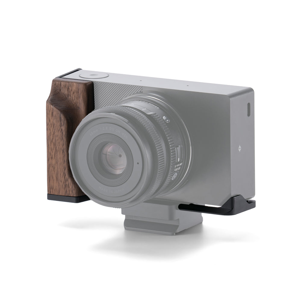 Tilta Mounting Baseplate with Wooden Grip for Sigma BF Black