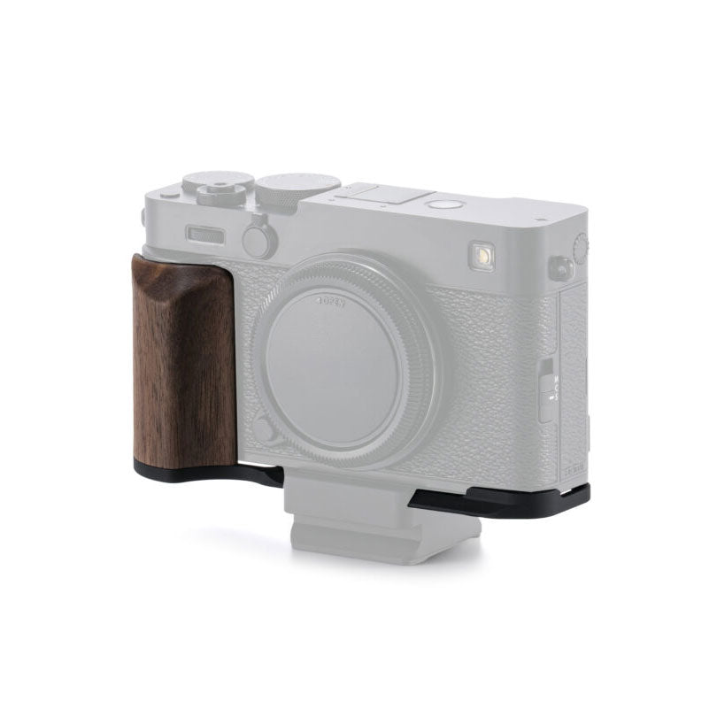 Tilta Mounting Baseplate with Wooden Grip for Fujifilm X-E5 - Black