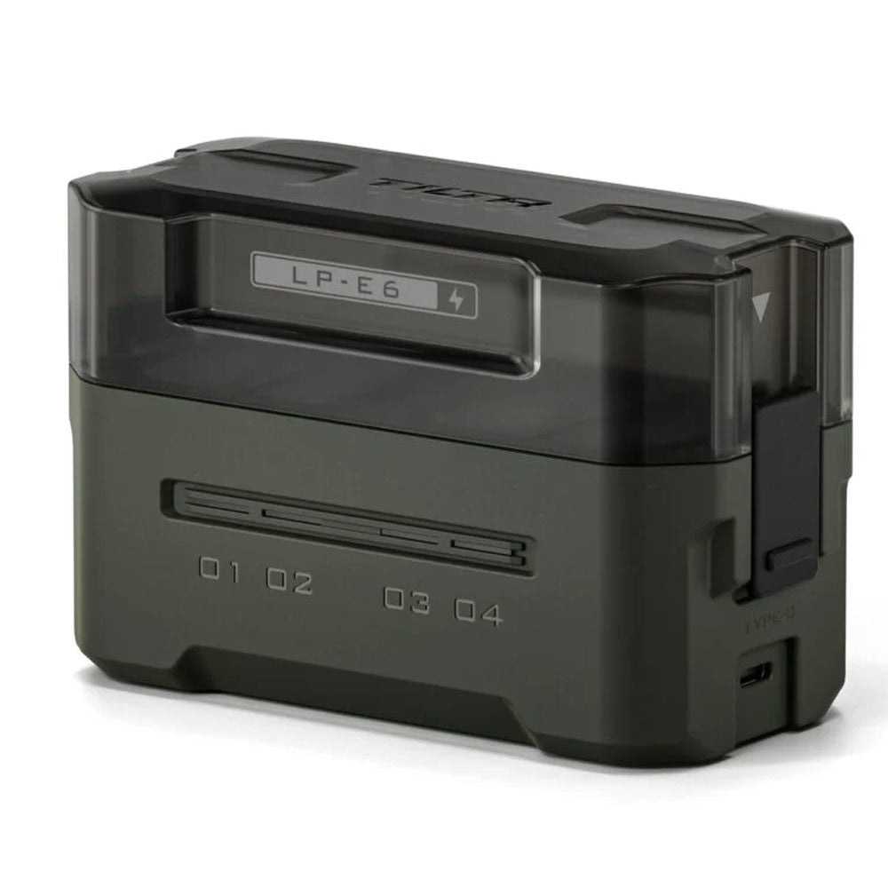 Tilta Portable Charging Station for LP-E6 Green