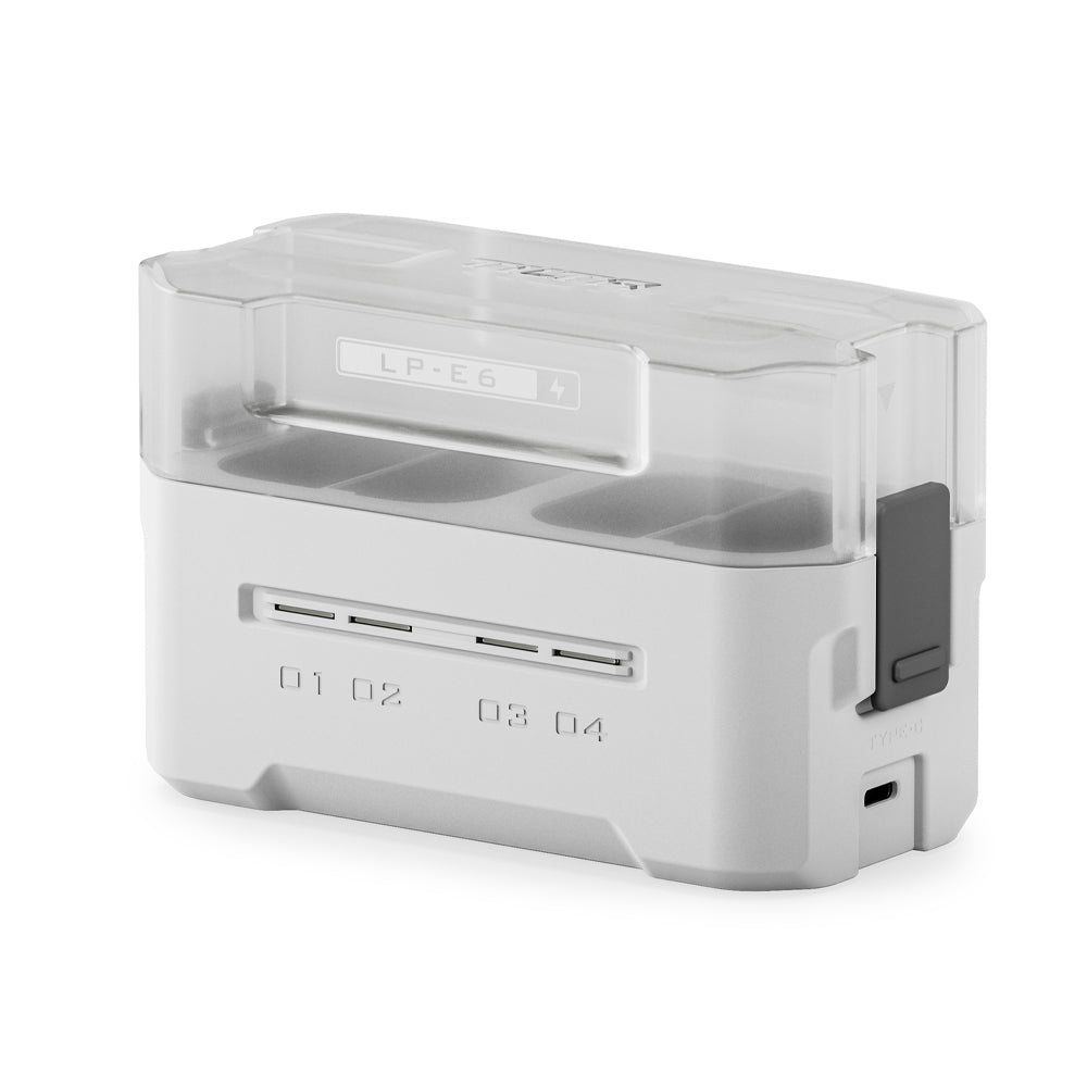 Tilta Portable Charging Station for LP-E6 Off White