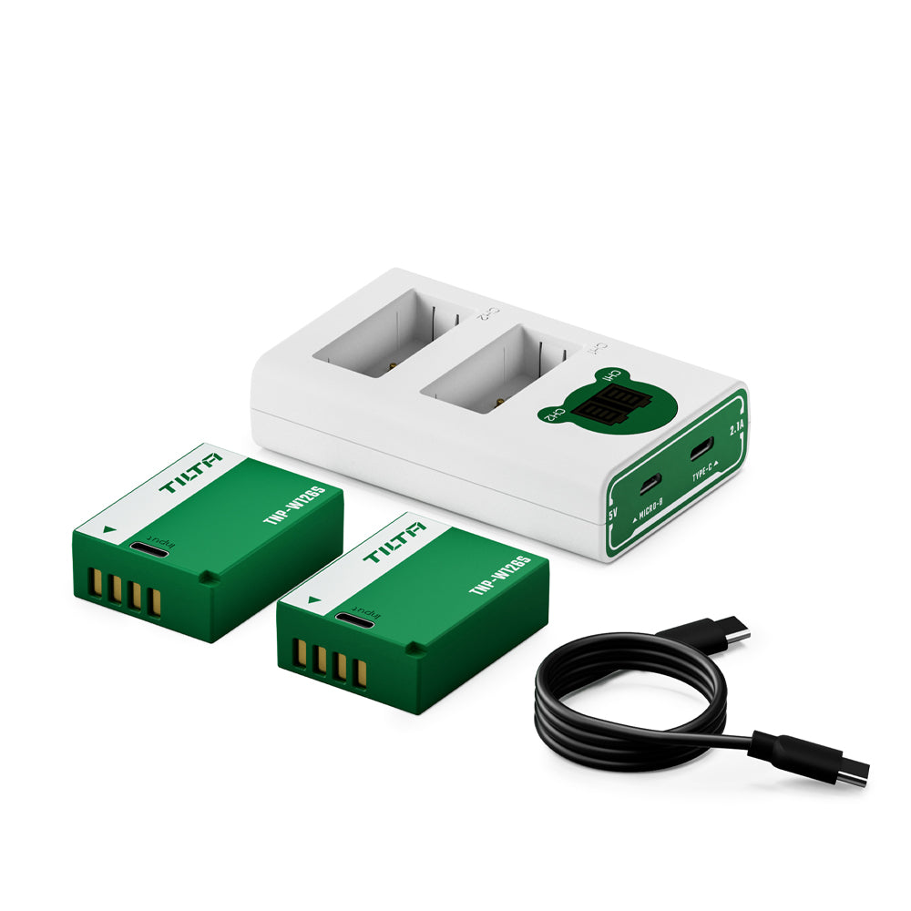 Tilta Battery Charger Kit for NP-W126S Forest Green
