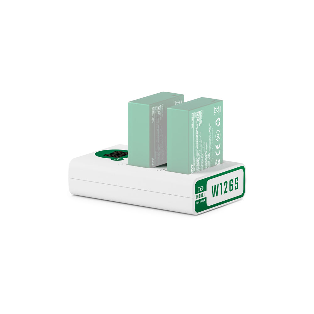 Tilta Battery Charger for NP-W126S Forest Green