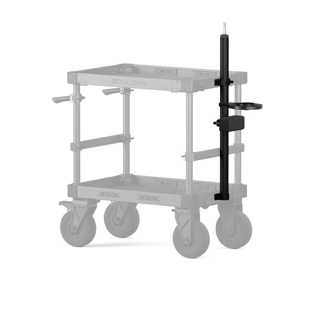 Tilta Fluid Head and Steadicam Mounting Kit for Boulder Camera Cart - Black