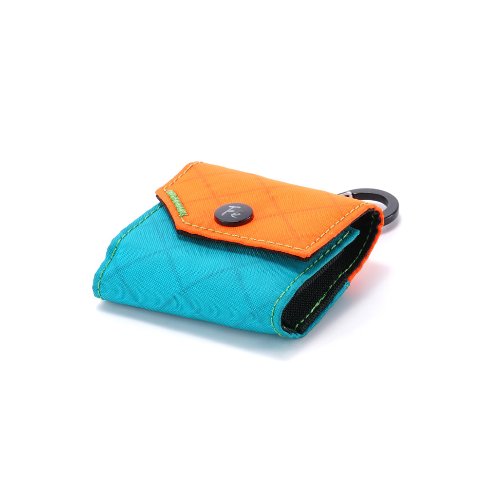 Tilta Fe Ecopak Earbud Carrying Case - Orange/Green