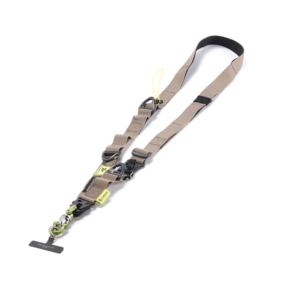 Tilta Fe Shoulder Strap and Buckle Kit Brown/Lime
