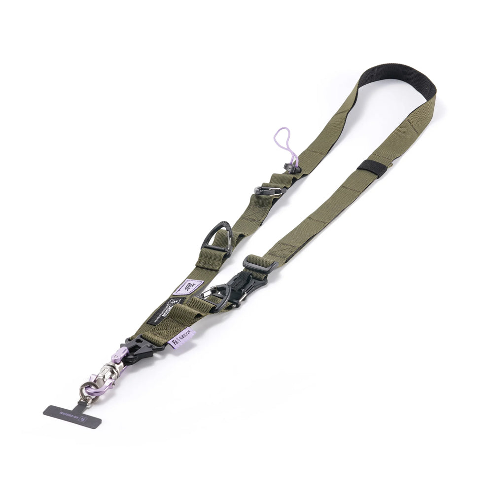 Tilta Fe Shoulder Strap and Buckle Kit Green/Purple