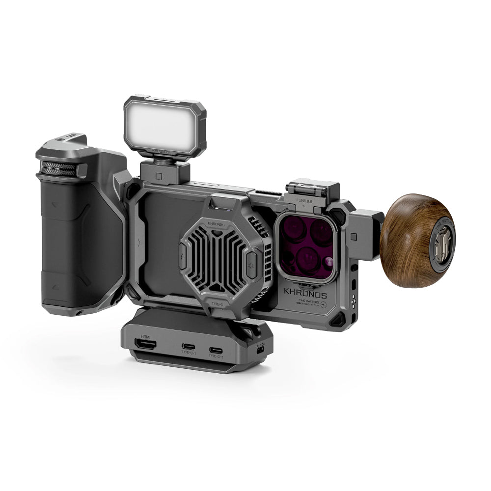 Tilta Khronos iPhone 16 Pro Ultimate Kit - Space Gray (with Internal Batteries)