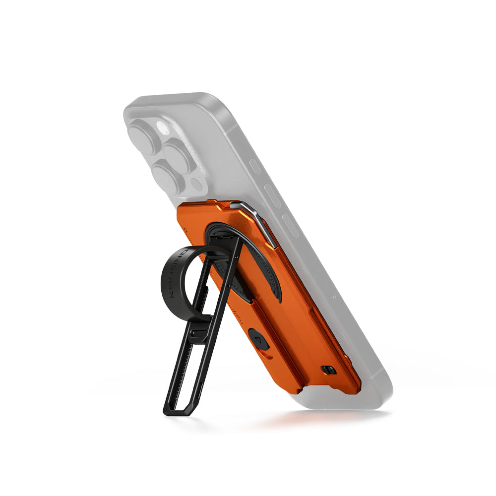 Tilta Khronos Multi-Functional Magnetic Backplate for iPhone 16 Pro - Orange