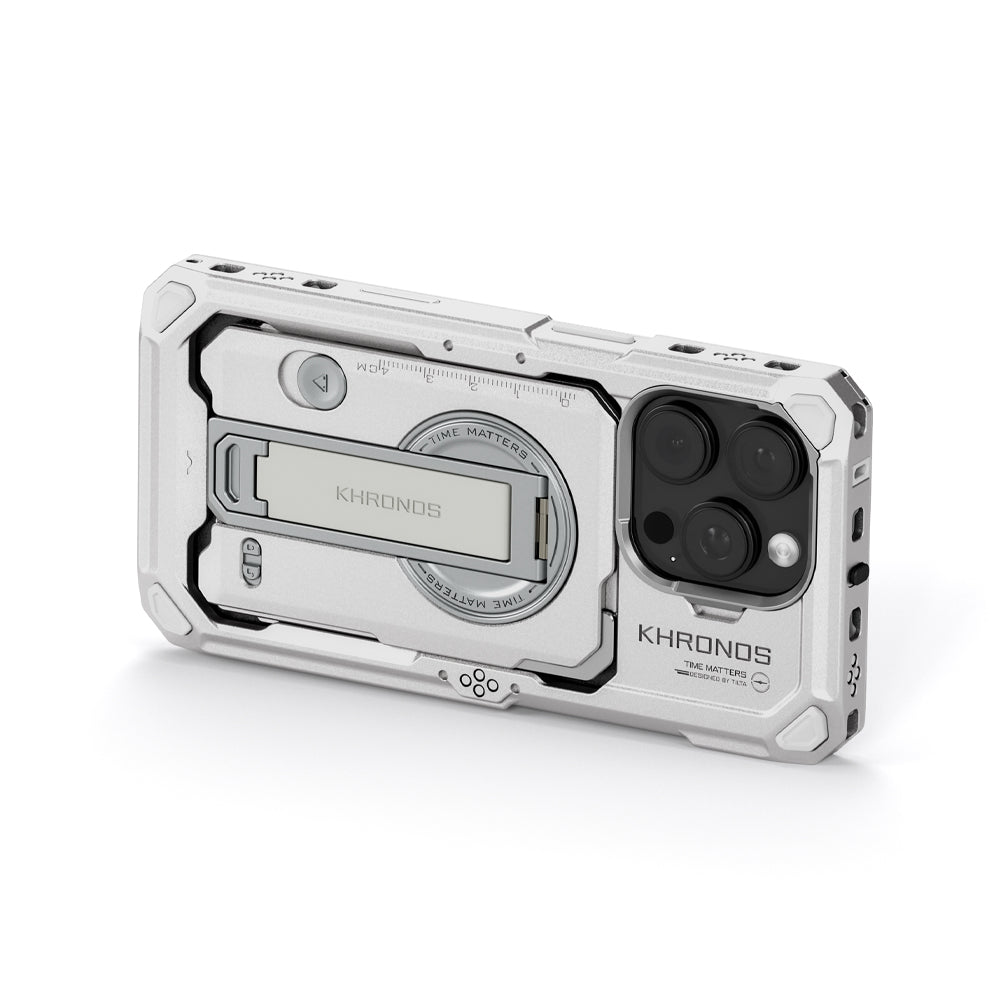 Tilta Khronos iPhone 16 Pro Case - Titanium White