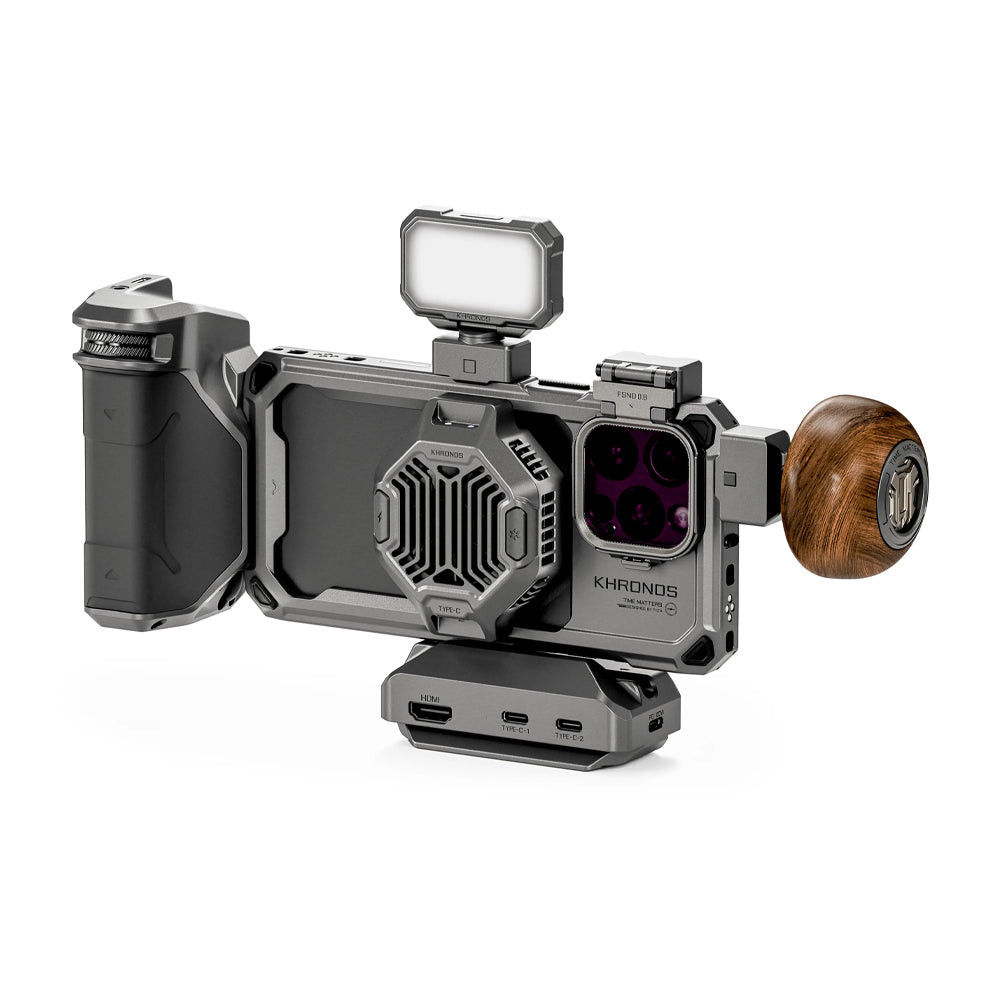 Tilta Khronos iPhone 16 Pro Max Ultimate Kit - Space Gray (with Internal Batteries)