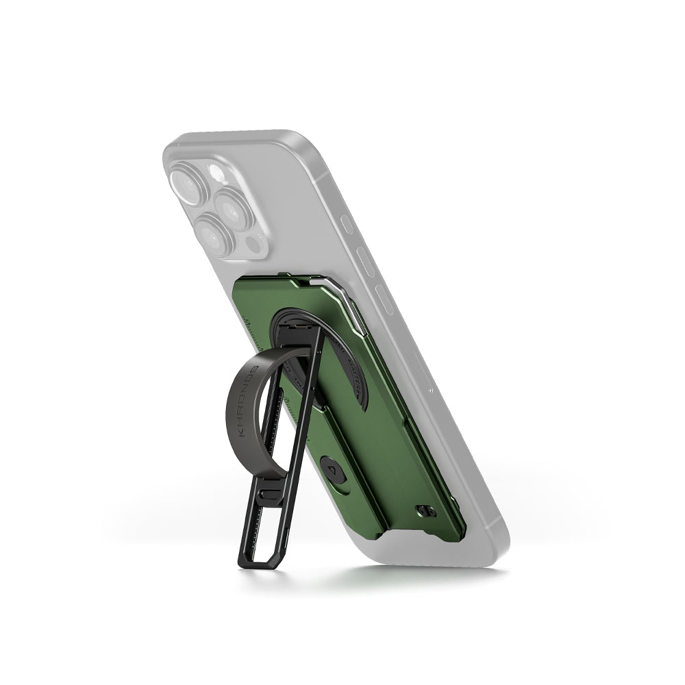 Tilta Khronos Multi-Functional Magnetic Backplate for iPhone 16 Pro Max - Forest Green