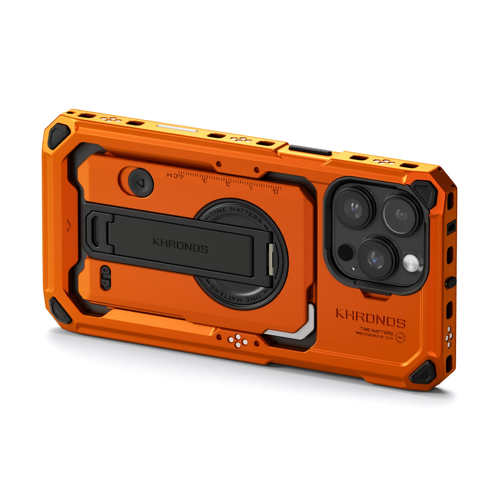 Tilta Khronos iPhone 16 Pro Max Case - Orange