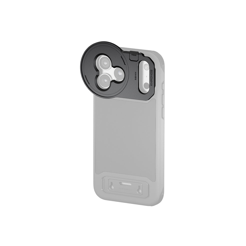 Tilta Khronos 58mm Filter Tray for iPhone 17 Pro Max - Space Gray