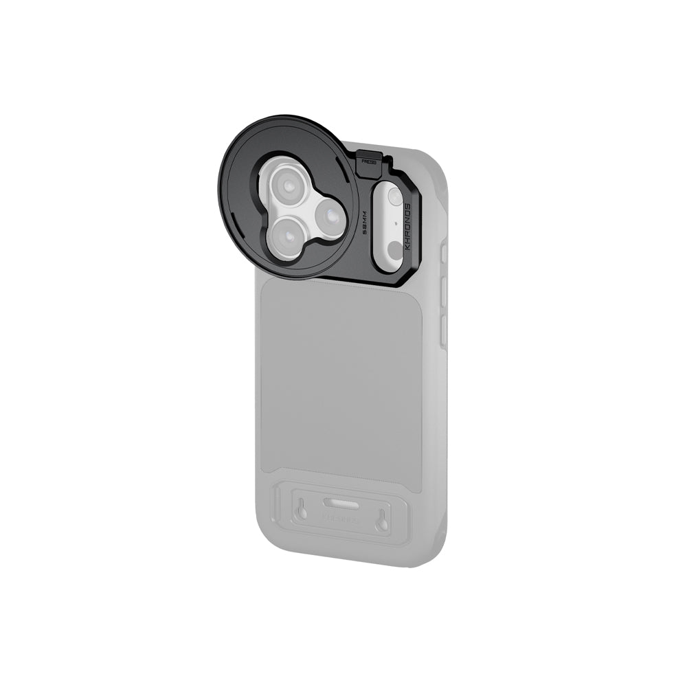 Tilta Khronos 58mm Filter Tray for iPhone 17 Pro - Space Gray