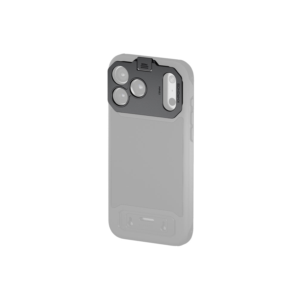 Tilta Khronos 17mm Thread Lens Adapter for iPhone 17 Pro Max - Space Gray